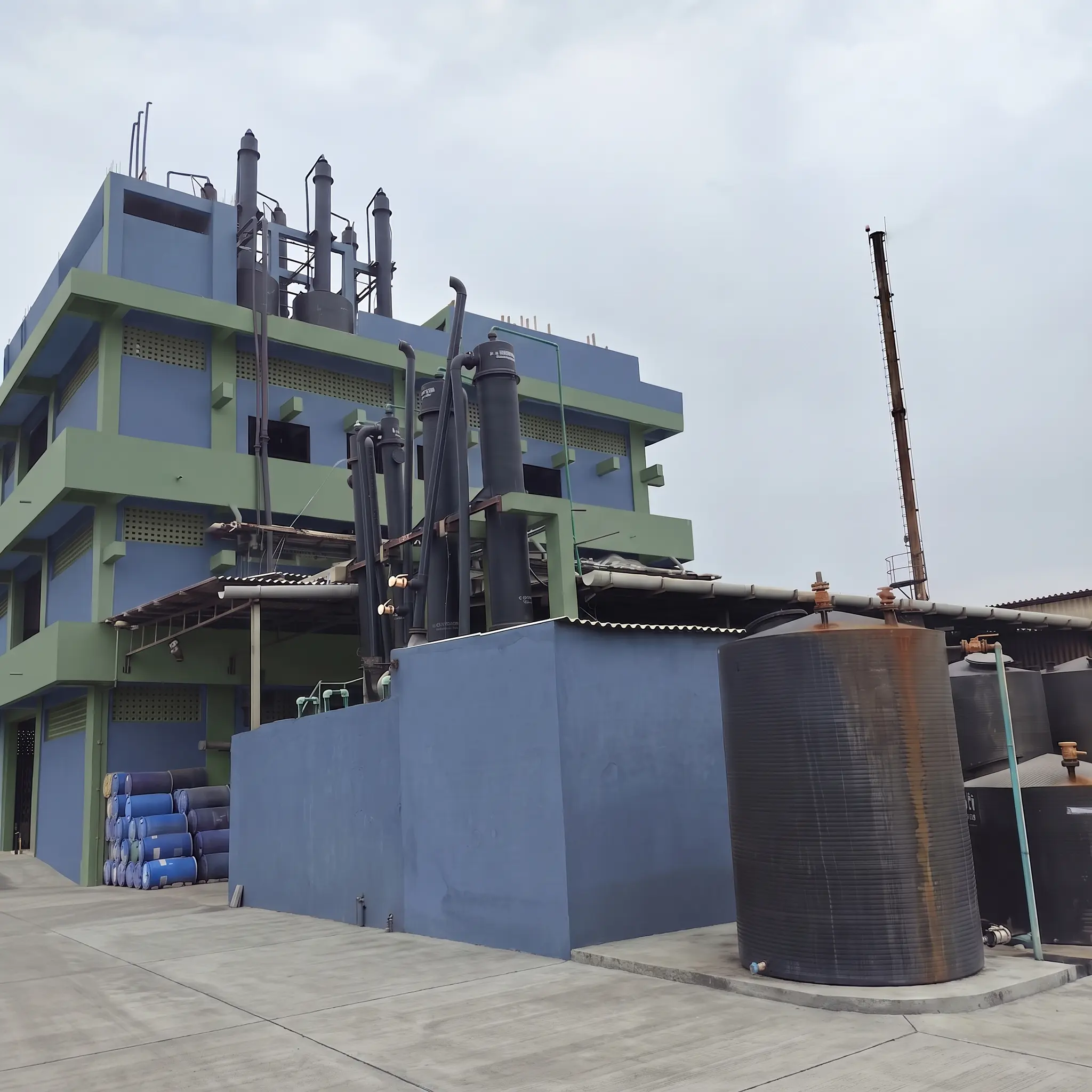 Distillation Columns & Tank Yard