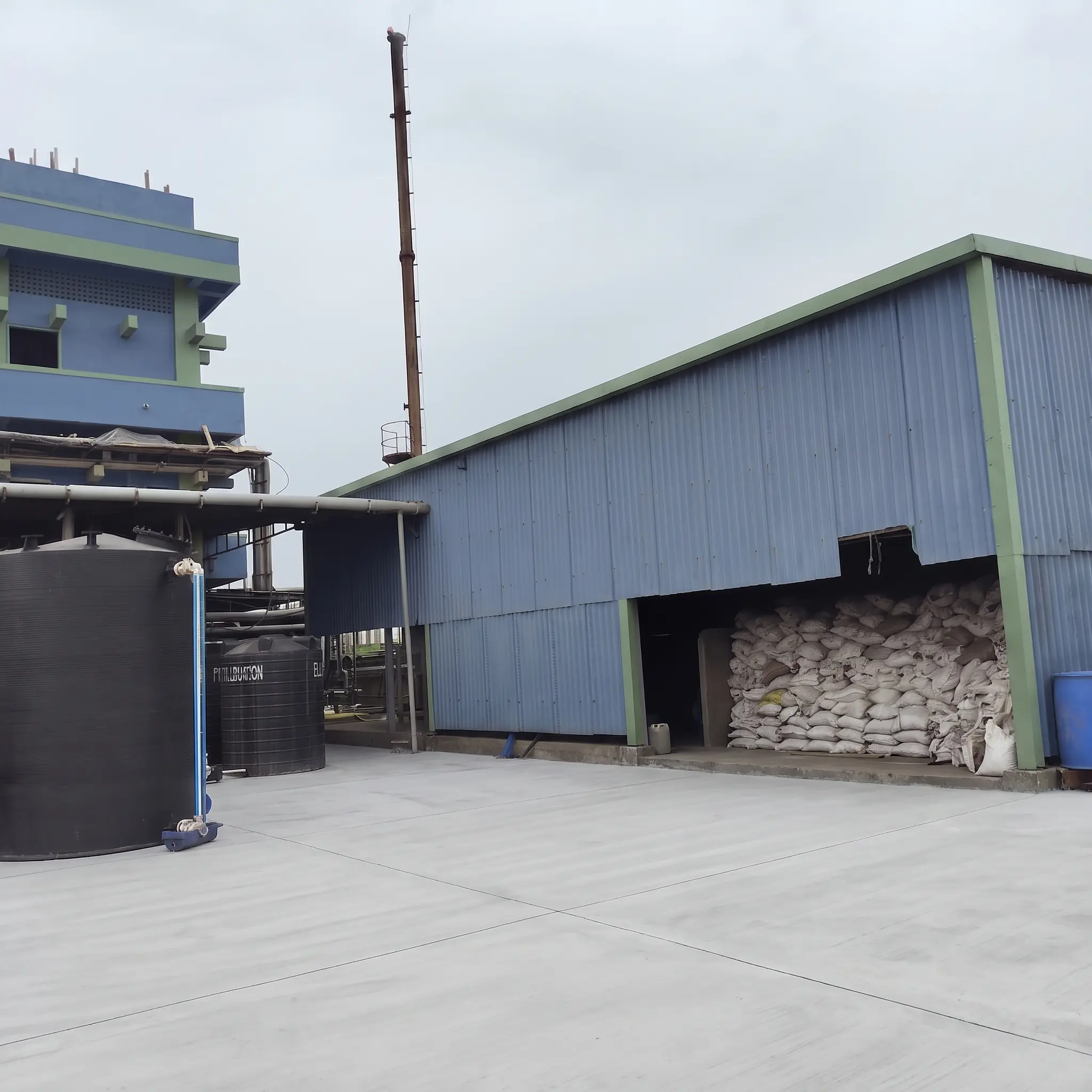 Raw Materials & Bulk Bag Warehouse